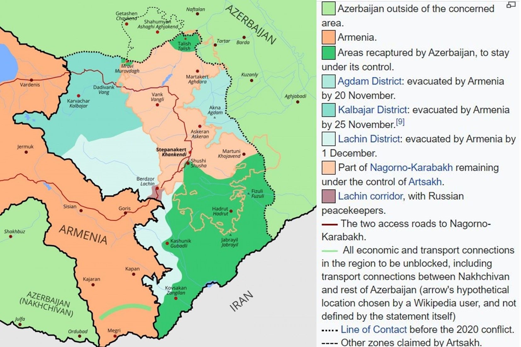 Nagorno-Karabakh conflict - Wikipedia