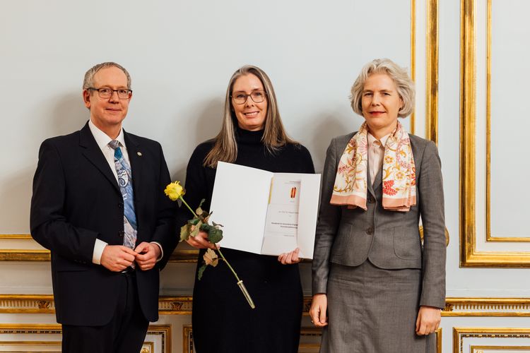 v.l.n.r. Prof. Dr. Roger Gläser, JProf Dr. Megan Maruschke, Prof. Dr. Eva Inés Obergfell